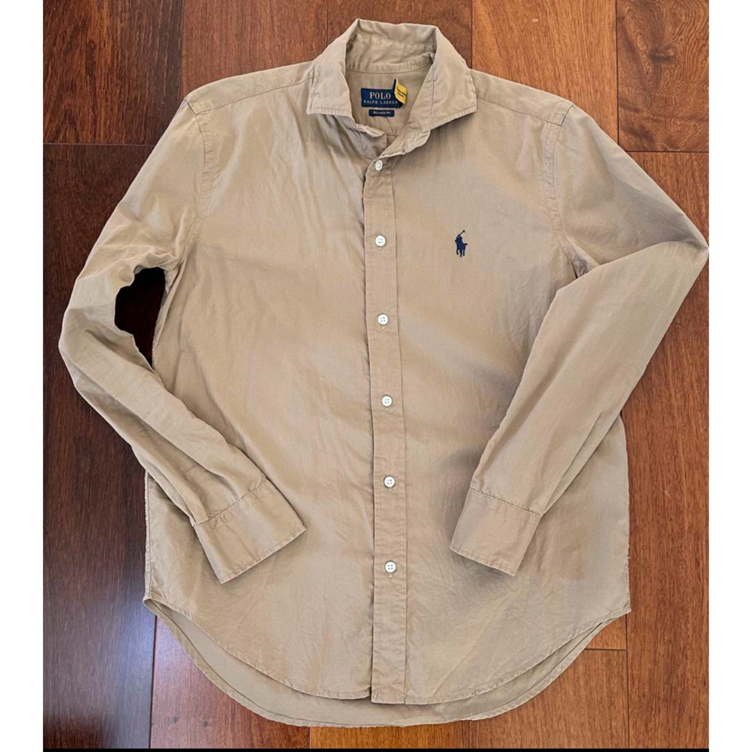 POLO RALPH LAUREN - ラルフローレン ベージュ コットン ボタンダウン