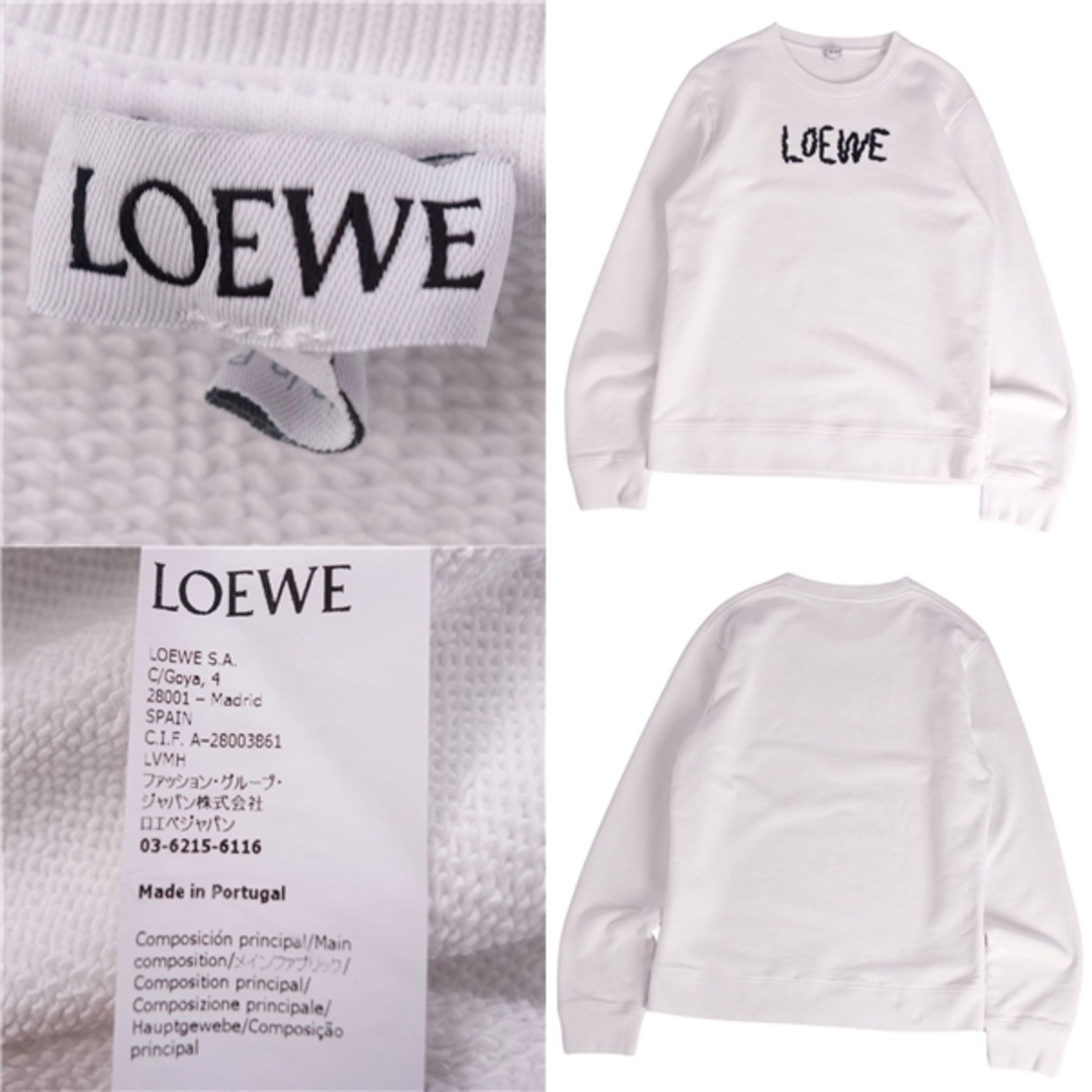 LOEWE - 美品 ロエベ LOEWE スウェット トレーナー ロゴ プルオーバー
