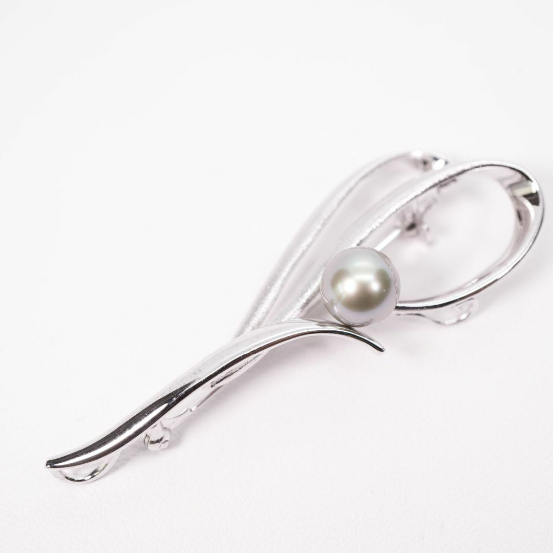 美品 田崎真珠 黒蝶真珠 パール ブローチ タサキ/24-5595Sの通販 by