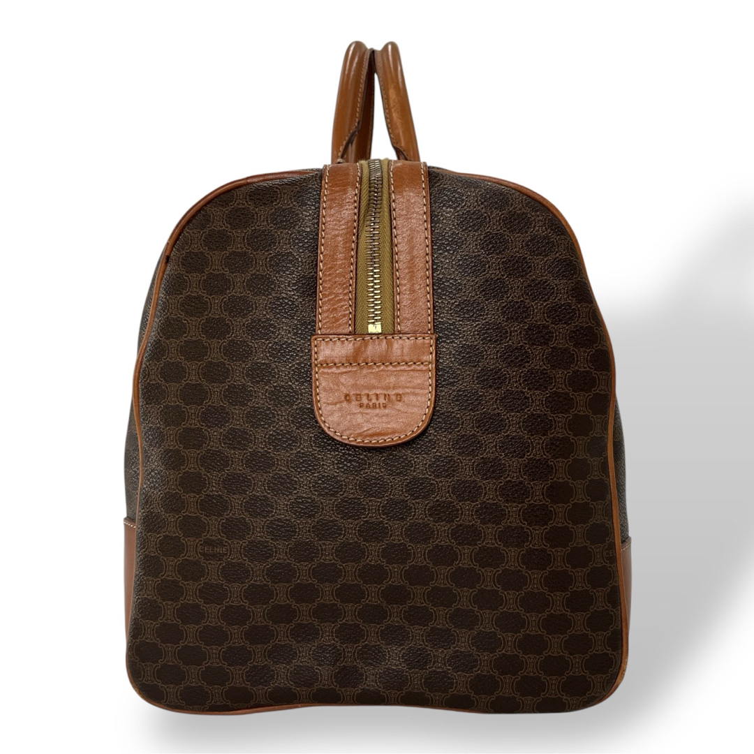 CELINE - オールド セリーヌ ボストンバッグ 旅行カバン マカダム柄