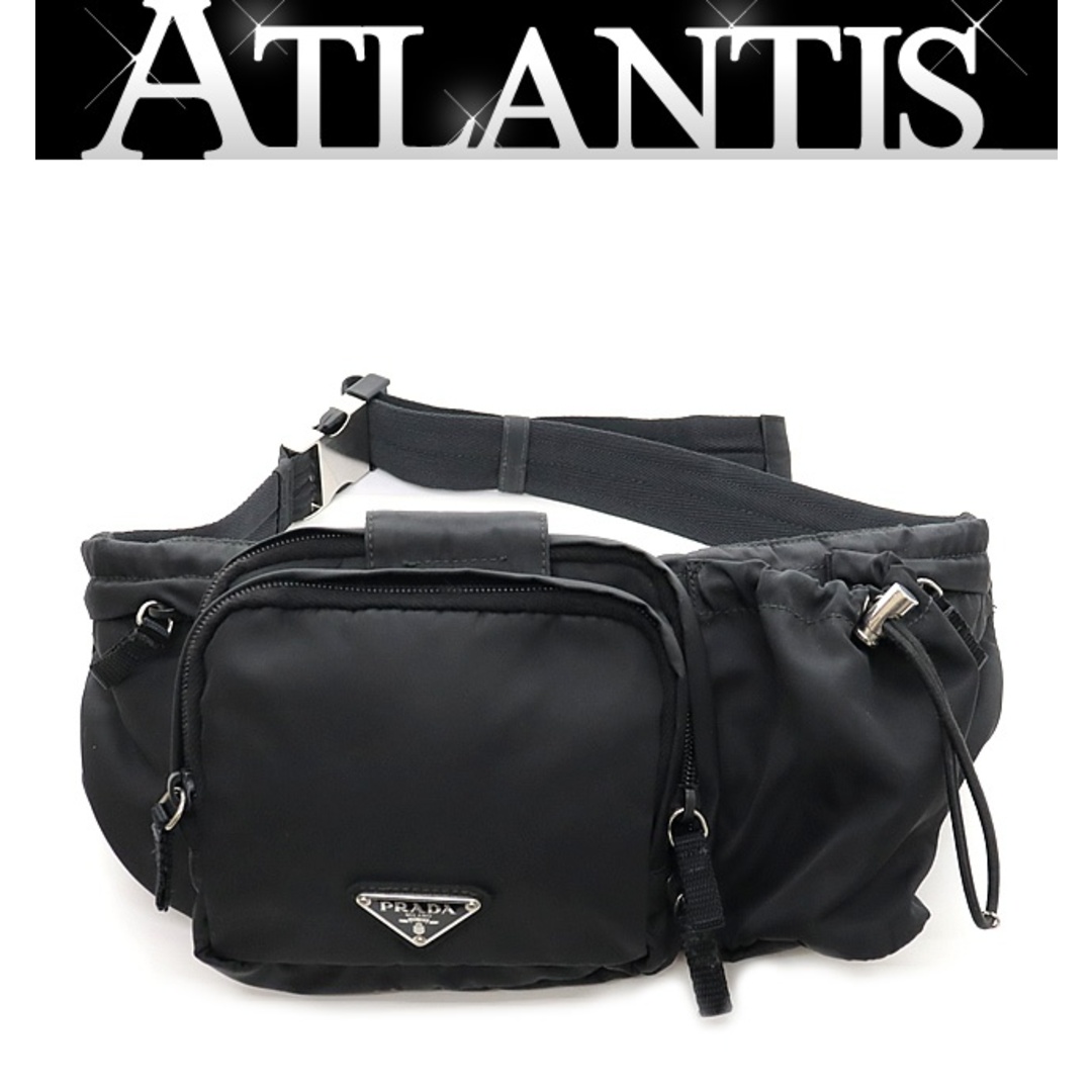 プラダ ウエストポーチ ボディバック BM0003 ブラック 【公式通販】