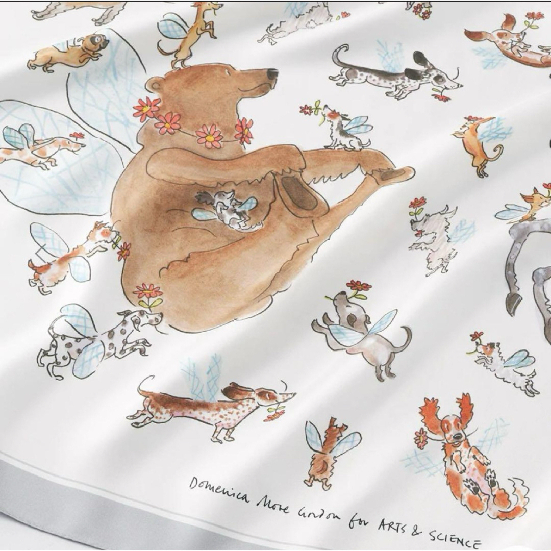 arts&science×Domenica More Gordon スカーフ