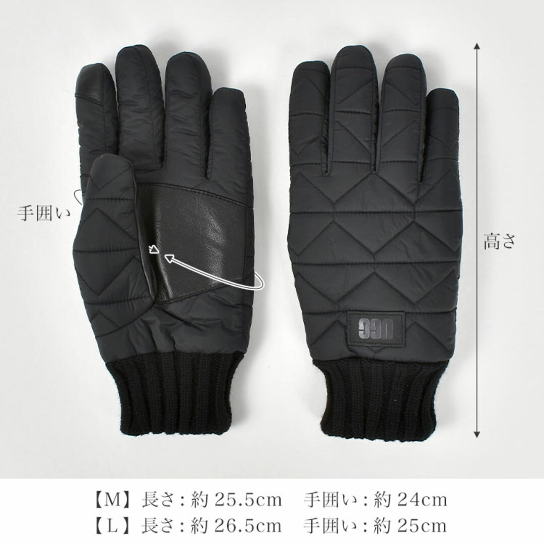 UGG - UGG グローブ 手袋 おしゃれ メンズ ブランド スマホ対応 防寒