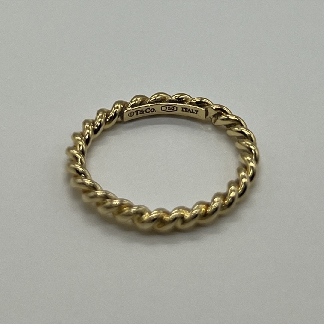 Tiffany & Co. - ティファニー TIFFANY ツイストリング 9号 イエロー