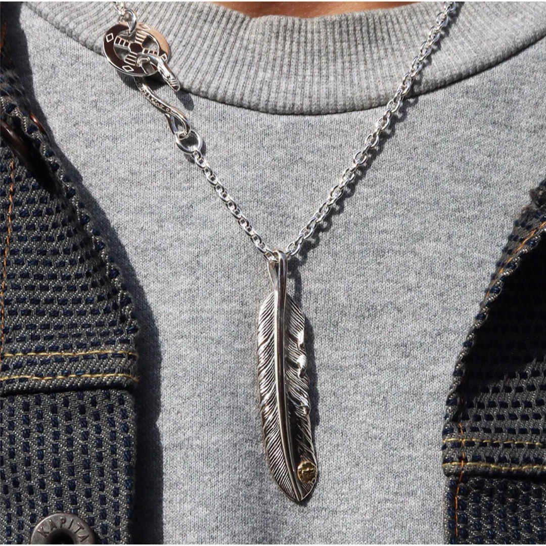 TADY&KING - 値下げ！新品 TADY&KING 特大SVフェザーK18イーグルメタル