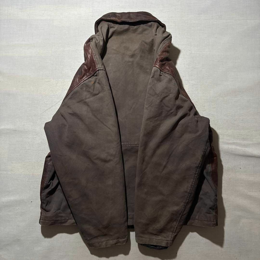 GAP - 00s OLDGAP オールドギャップ 牛革 本革 レザー切り替え