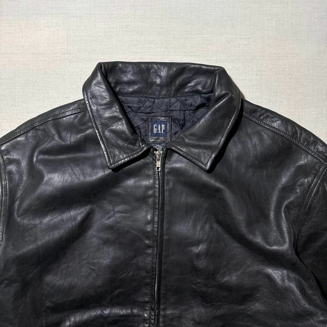 GAP - 00s OLDGAP 牛革 本革 レザー スウィングトップ 井口理着用 Sの