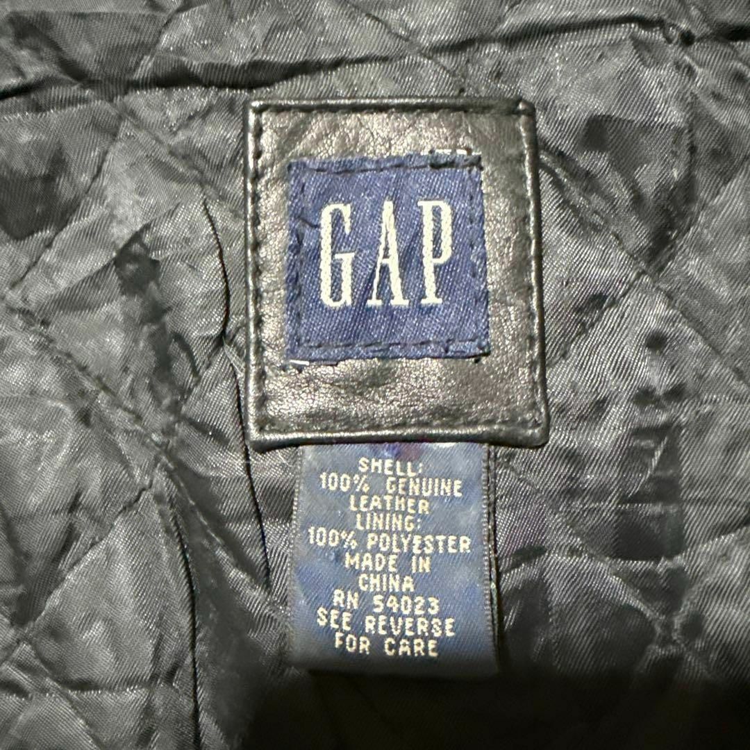 GAP - 00s OLDGAP 牛革 本革 レザー スウィングトップ 井口理着用 Sの