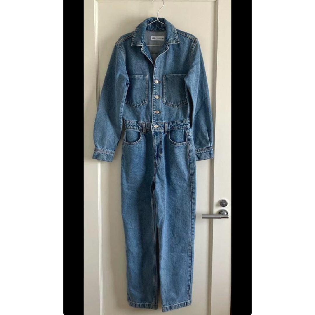 ZARA - 未使用 ザラ ZARA デニム オールインワン ジャンプスーツの通販