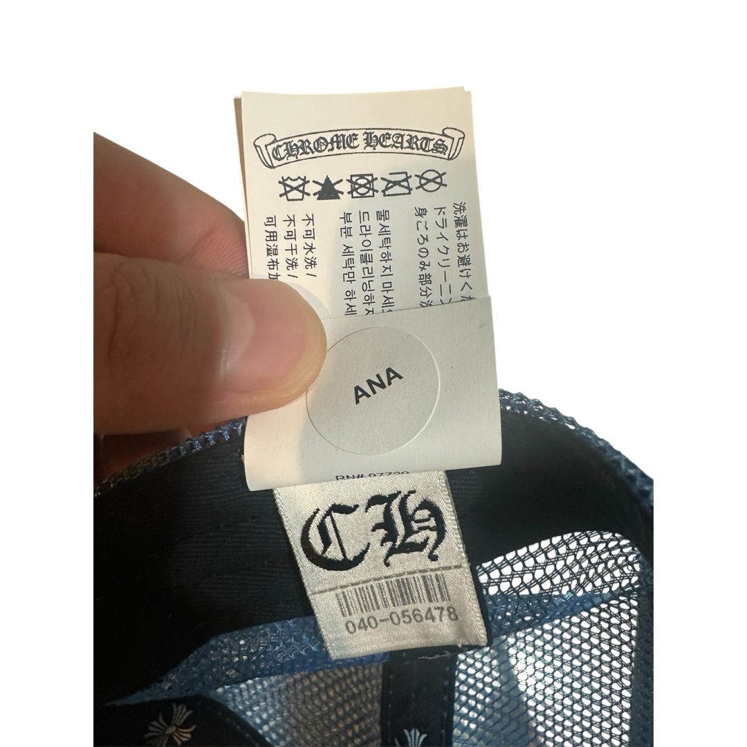 Chrome Hearts - CHROMEHEARTS トリプルクロス トラッカーキャップ