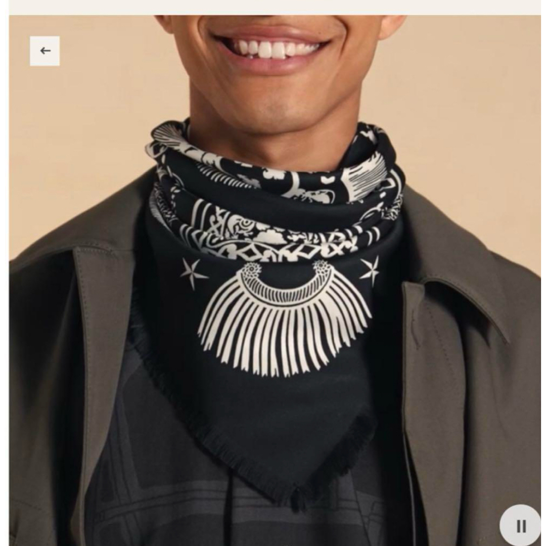 HERMES メンズ カレ 80 2024AW HERMES メンズ カレ 80 2024AW