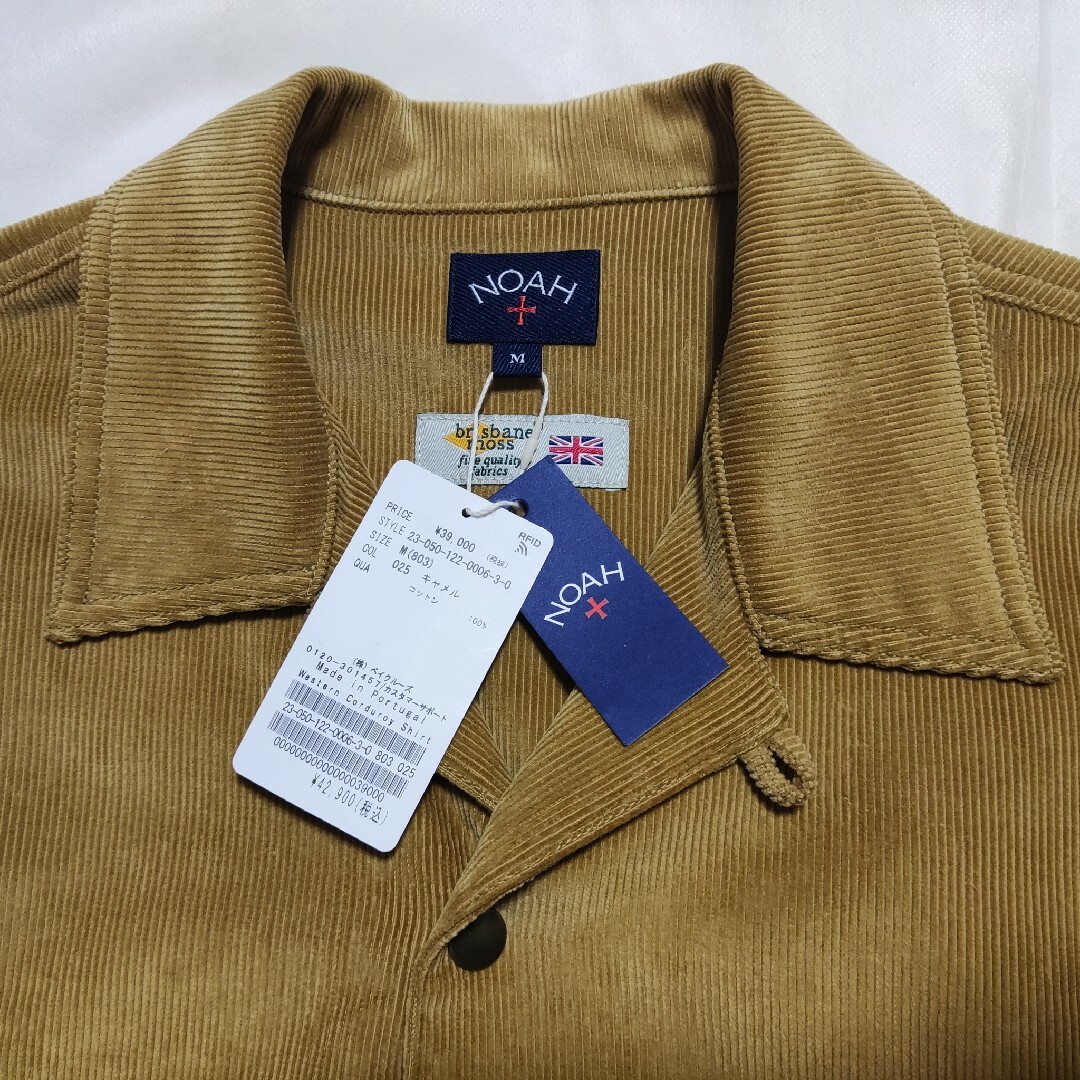 Supreme - 新品□NOAH ブリスベンモス ウエスタンコーデュロイシャツ