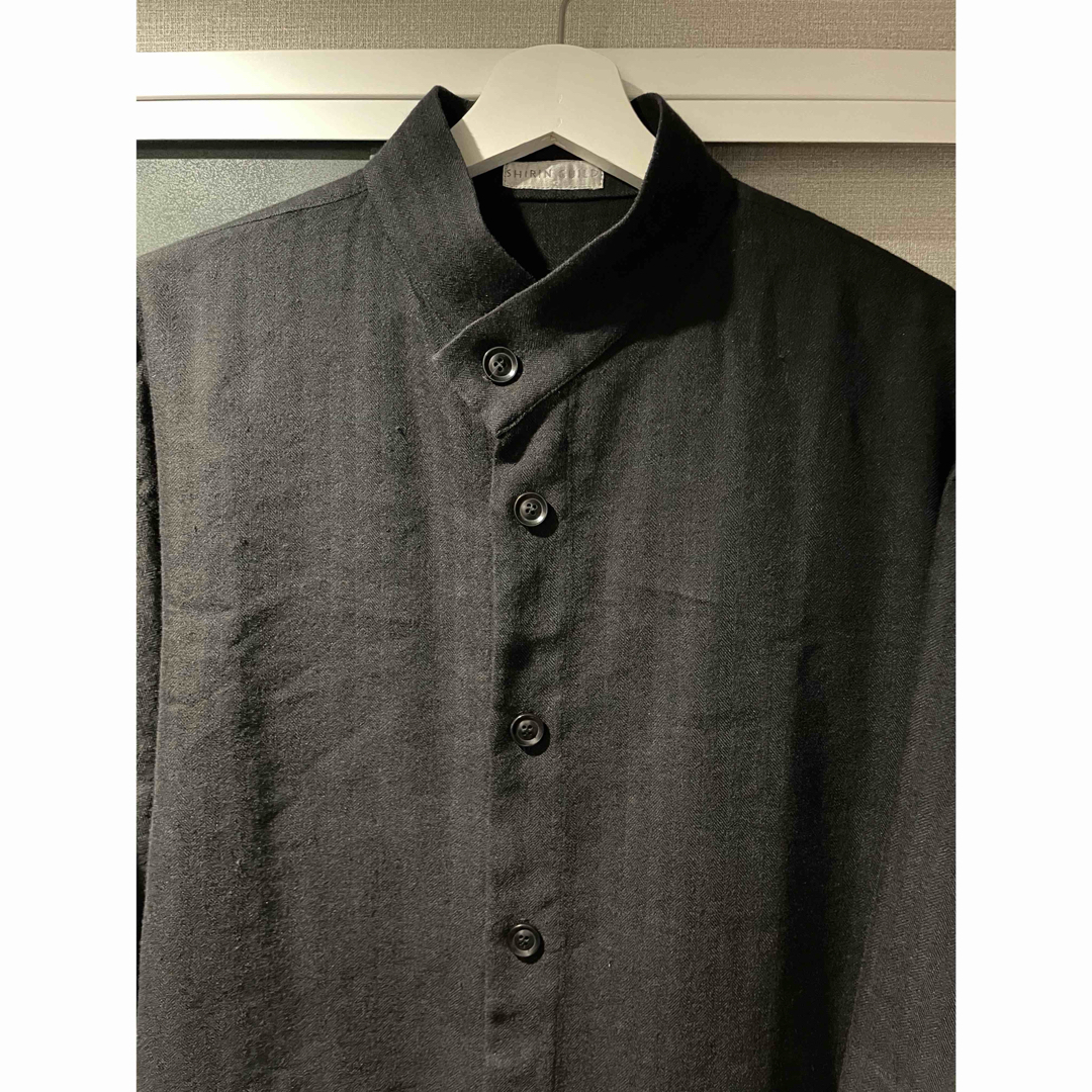 黒 M 激レアロング丈 90s Shirin Guild Band collar 【公式通販】