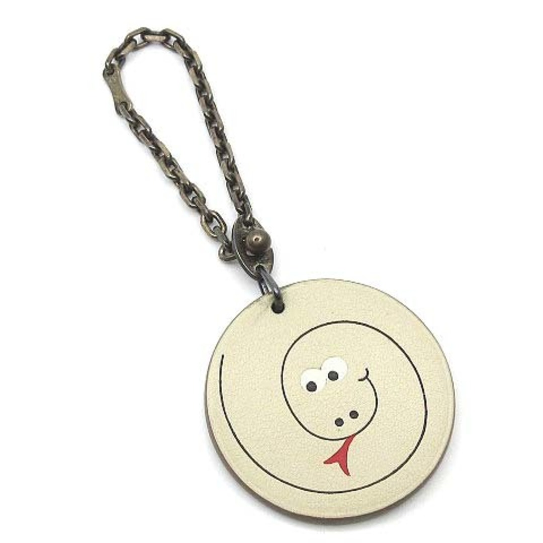 HERMES - エルメス アニマル チャーム キーホルダー ヘビ 干支 巳