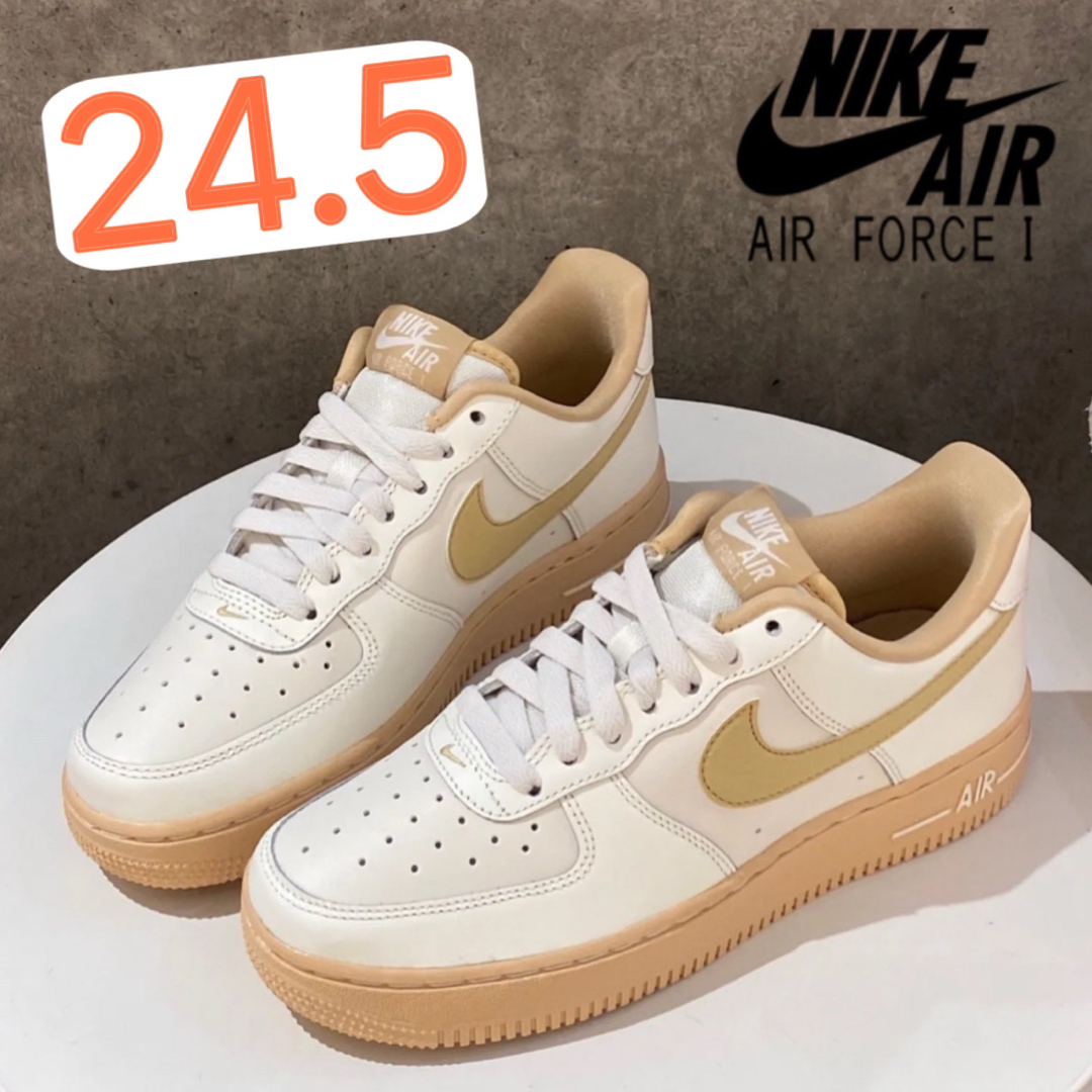 NIKE - 【新品24.5cm】NIKE W エアフォース1'07 セイル/セサミの通販