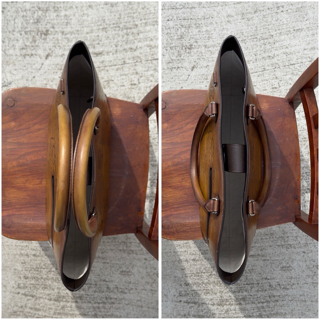 BERLUTI - 定価49万円 ベルルッティ 最新 トゥジュールミニ スクリット