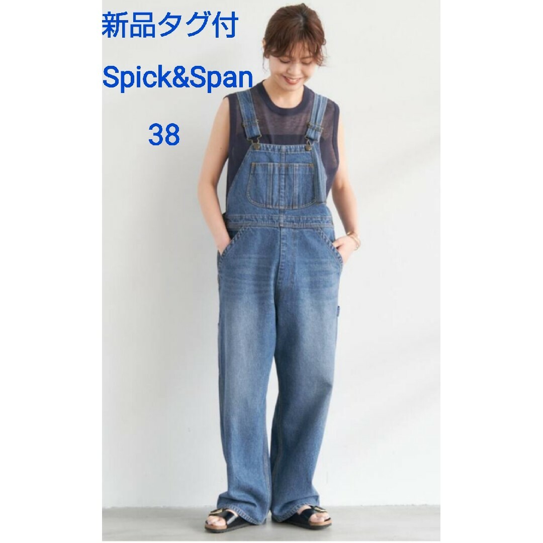 Spick & Span - 新品タグ付 S.Shiori*S デニムサロペット スピック