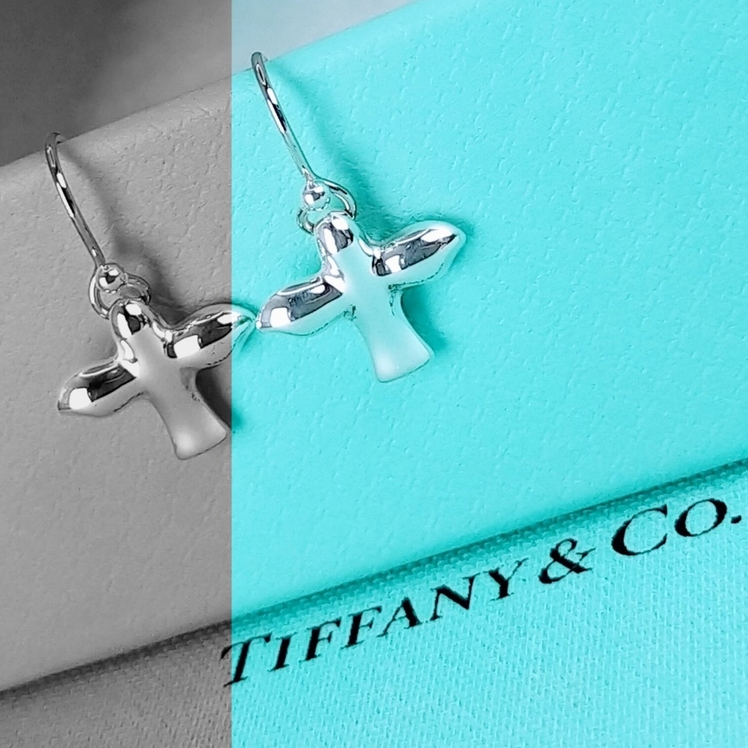Tiffany & Co. - 【ティファニー】バード クロス フック ピアスの通販