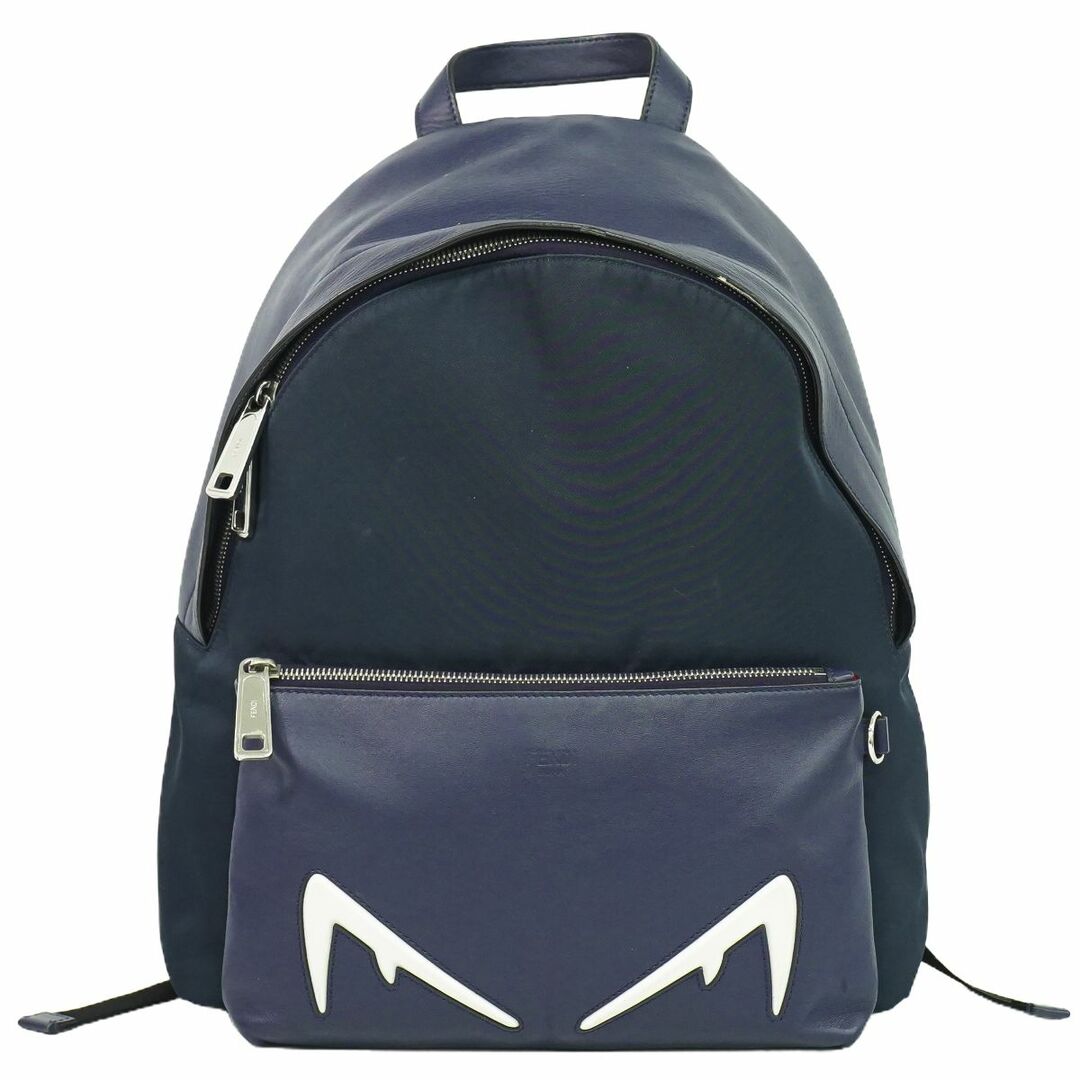 FENDI - 本物 フェンディ FENDI キャンバス レザー リュックサック