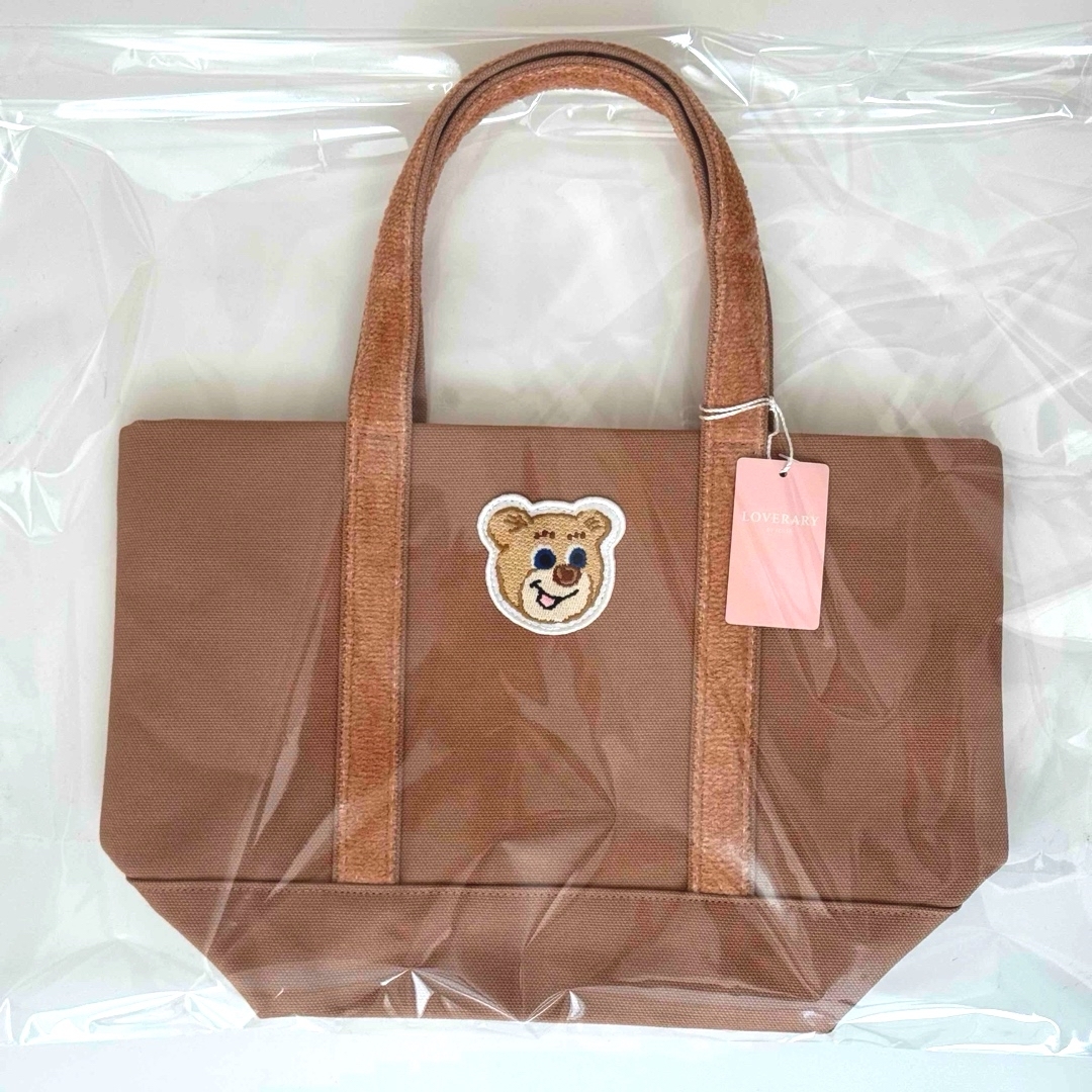 FEILER - フェイラー オールドテディ ワッペントートバッグ ベージュ