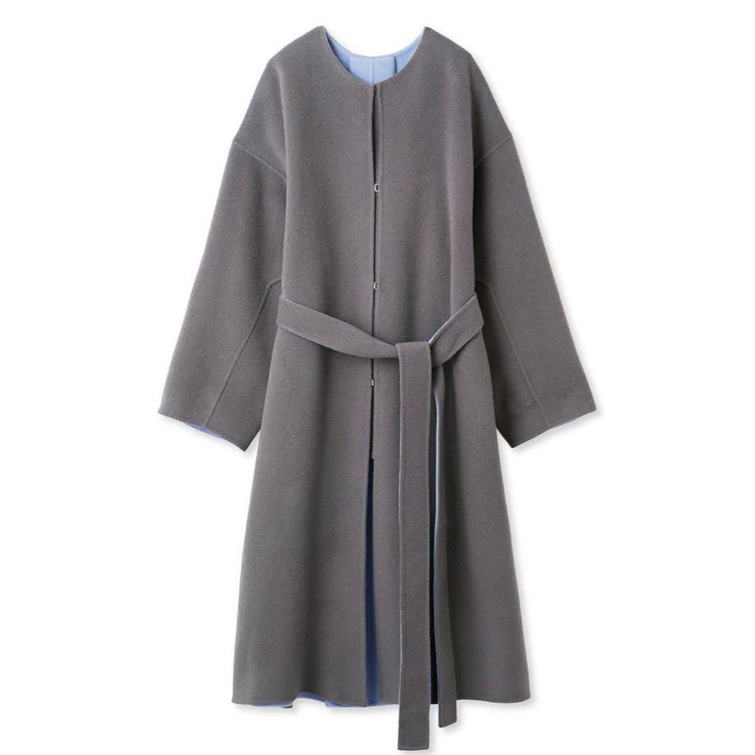 FRAY I.D - 【FRAY I.D】カシミヤ混BALLIリバーコートの通販 by m's