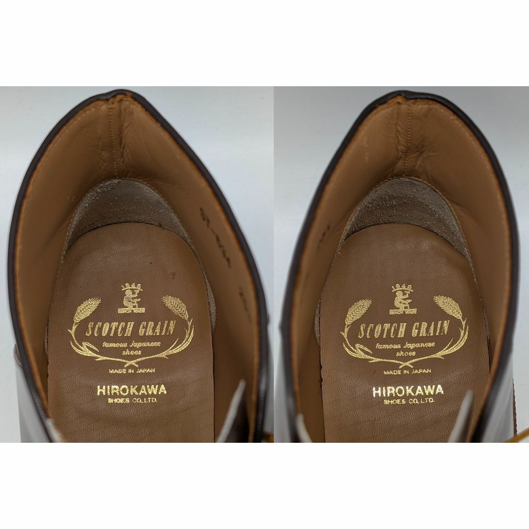 極美】スコッチグレイン スパイダー サイズ25.5cmEE【送料無料】の通販