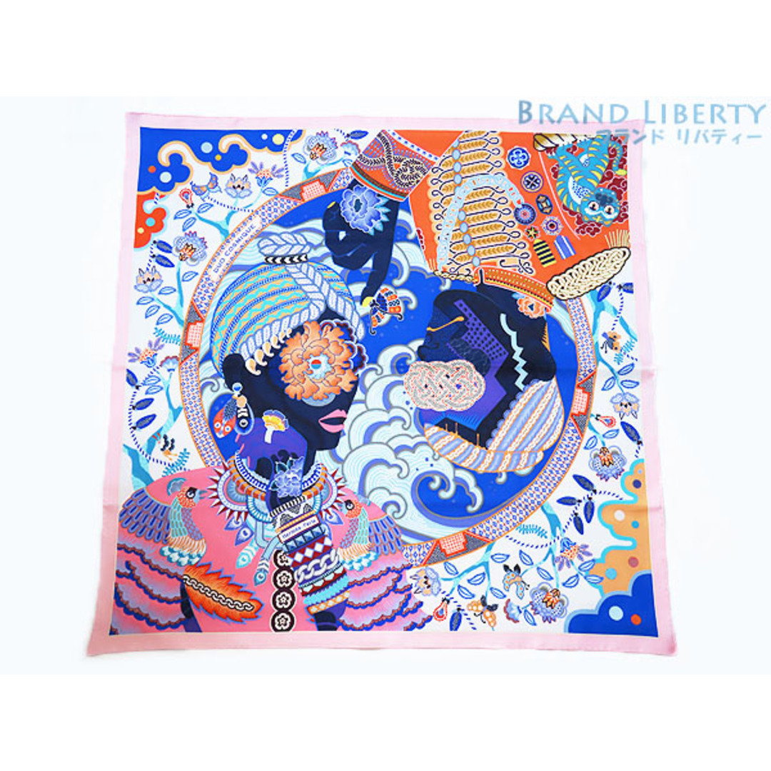 HERMES - レア新古品 エルメス カレ90 デュオ コスミック 京森 康平