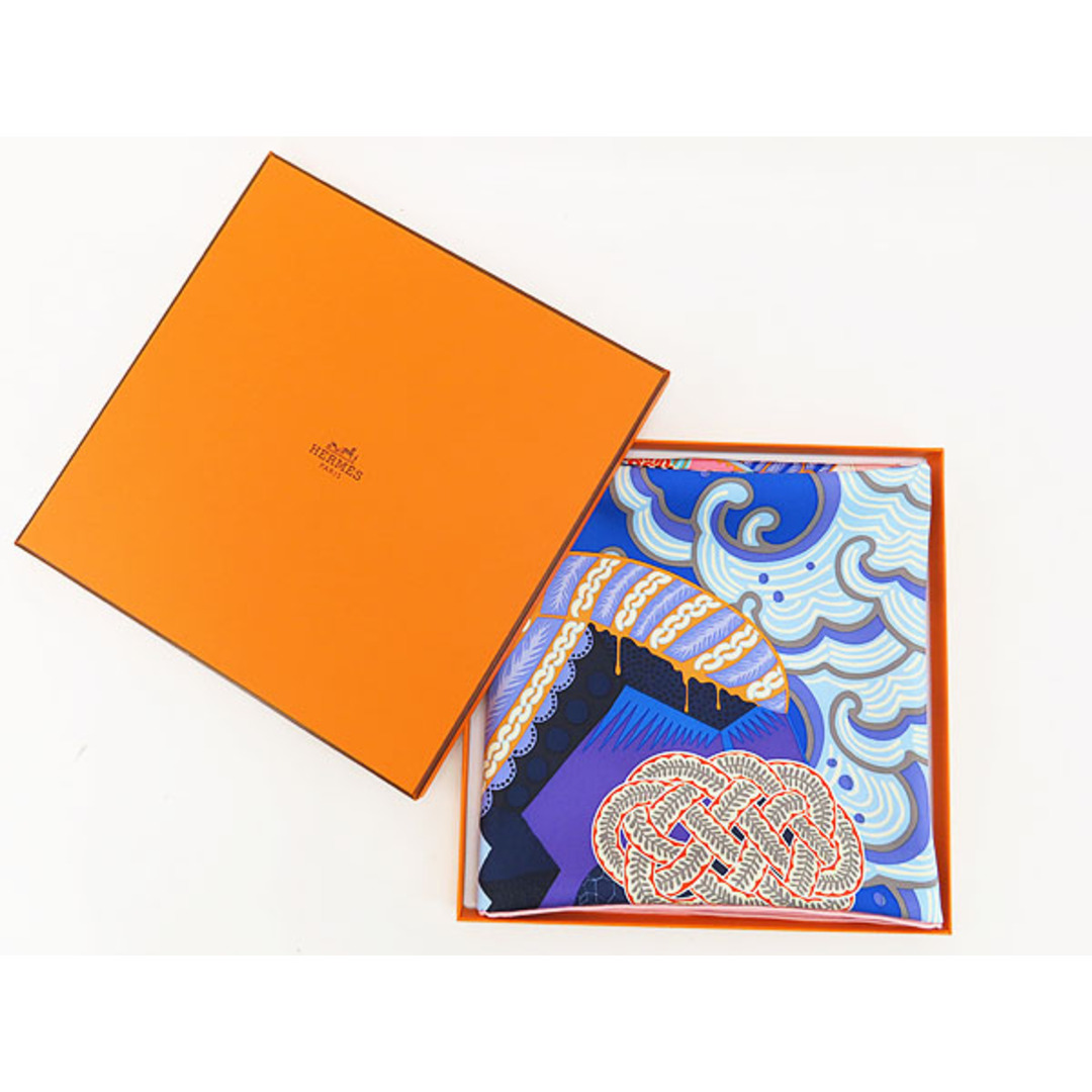 HERMES - レア新古品 エルメス カレ90 デュオ コスミック 京森 康平