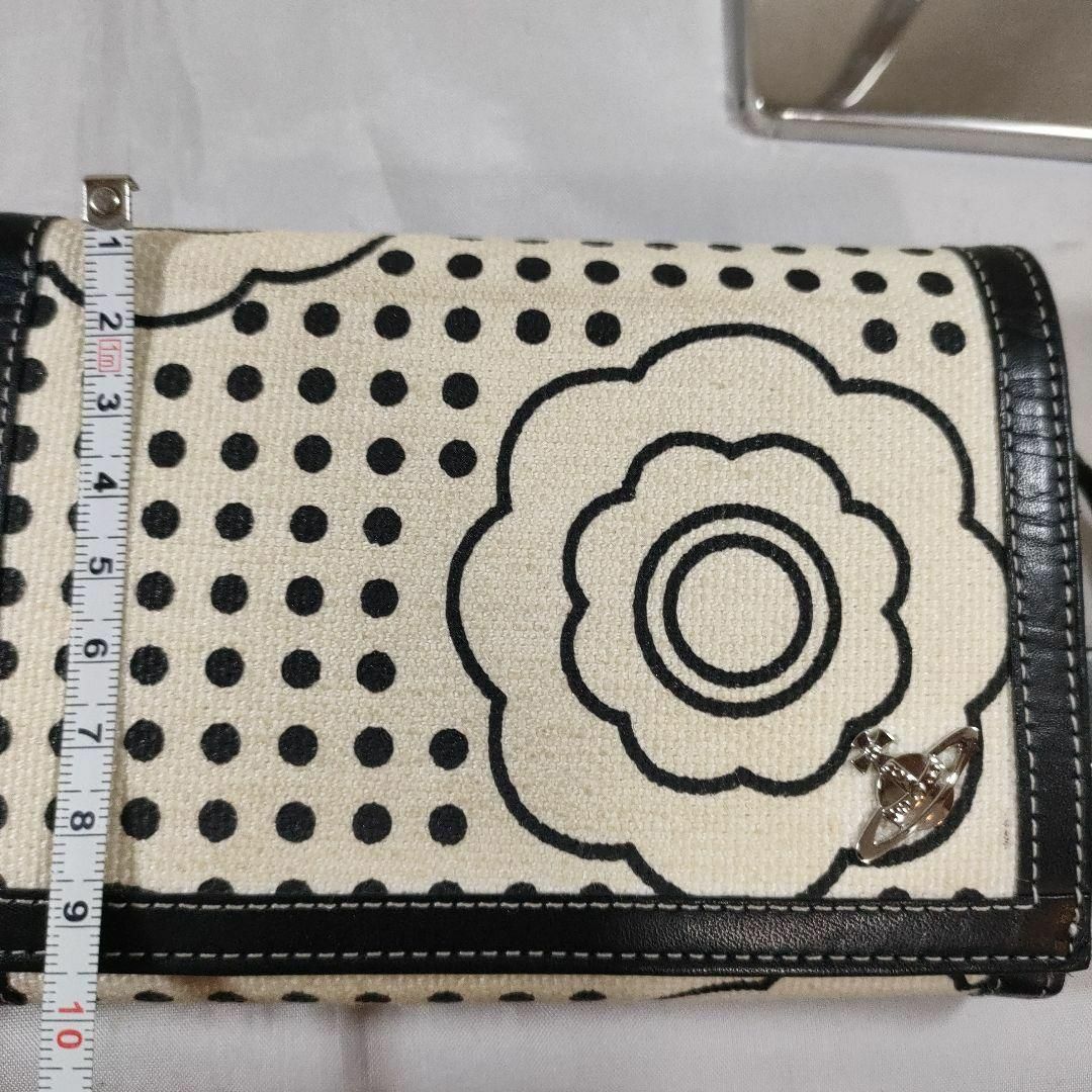 P2 美品ヴィヴィアンウエストウッド花柄ドットキーケース財布セット
