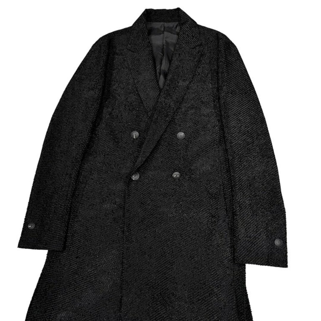 BAJRA - bajra ジャカードダブルブレストロングジャケット コート