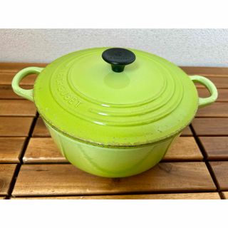 LE CREUSET（鍋/フライパン ・ グリーン・カーキ/緑色系）のフリマ