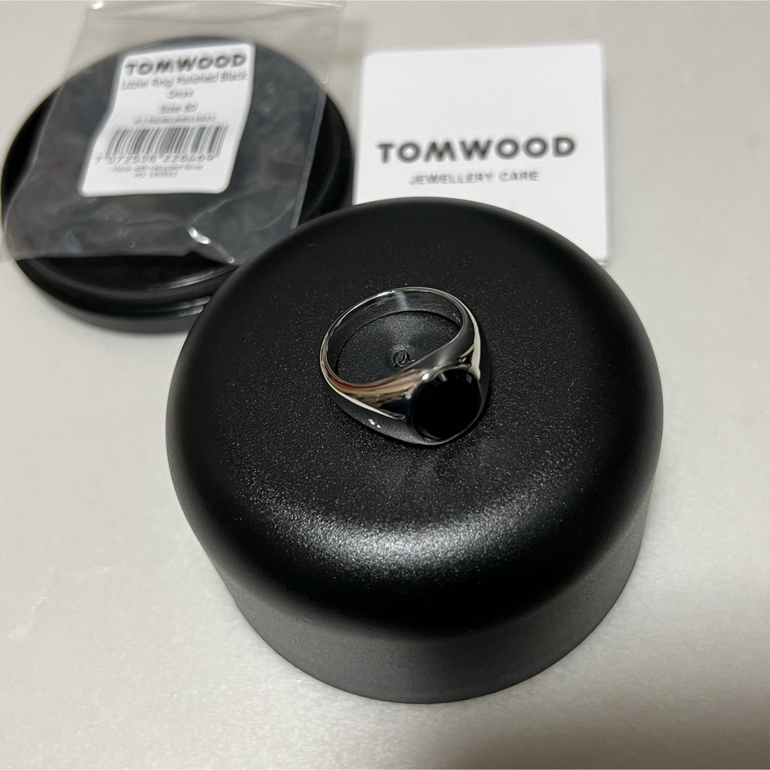 新品 TOM WOOD トムウッド リング Lizzie Ring Onyx