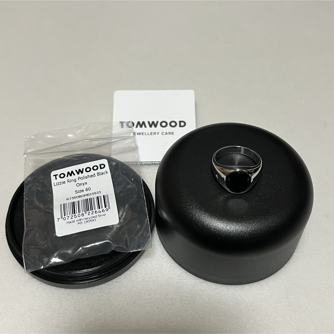 新品 TOM WOOD トムウッド リング Lizzie Ring Onyx