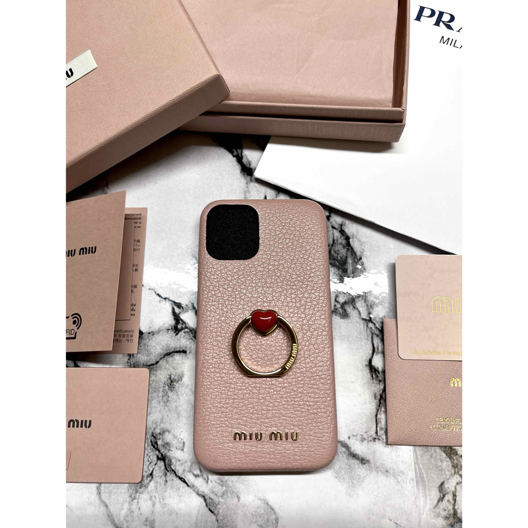 MIU MIU - 【新品未使用】miumiu iPhone12 mini ケース スマホケース 1