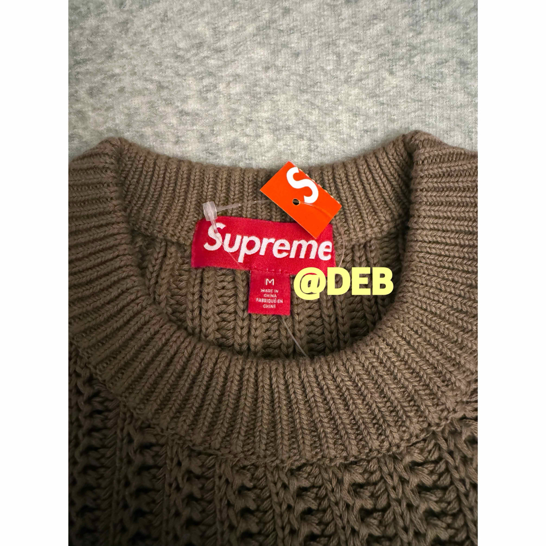 Supreme - Supreme Loose Gauge Small box Sweater Mの通販 by でぶ