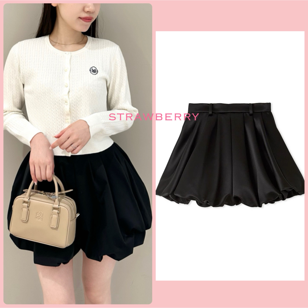 SNIDEL - snidel バルーンミニスカート ミニスカ の通販 by