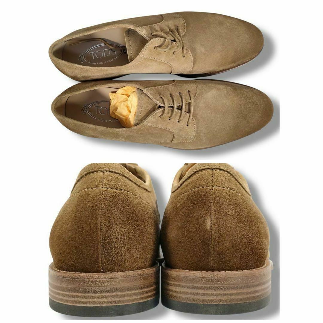 美品 TOD´S トッズ スウェード シューズ ドレスシューズ ベージュ 29 公式