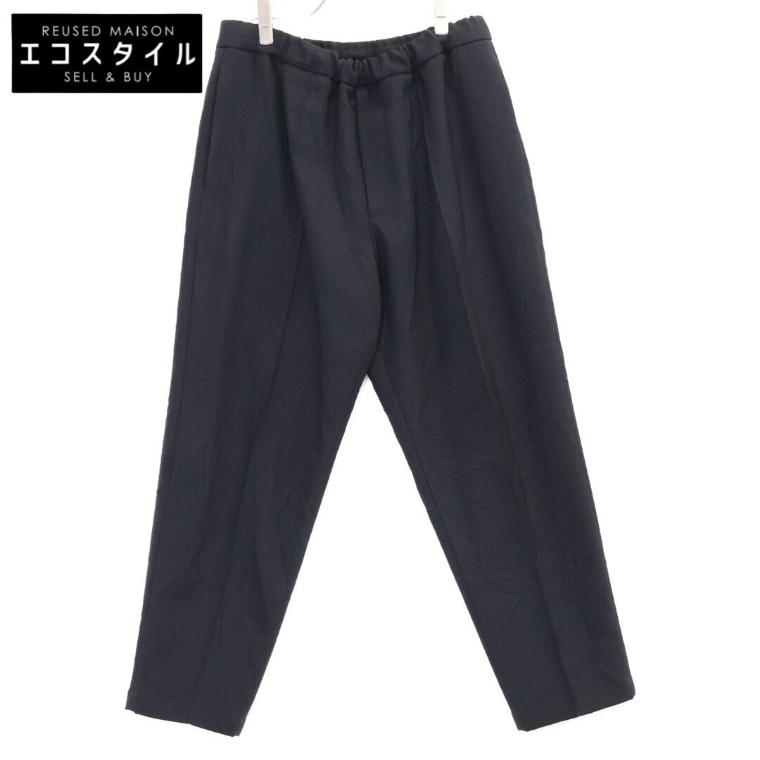 n*n様 JILSANDER 黒 イージーパンツ 46 ジルサンダー*46*ブラック