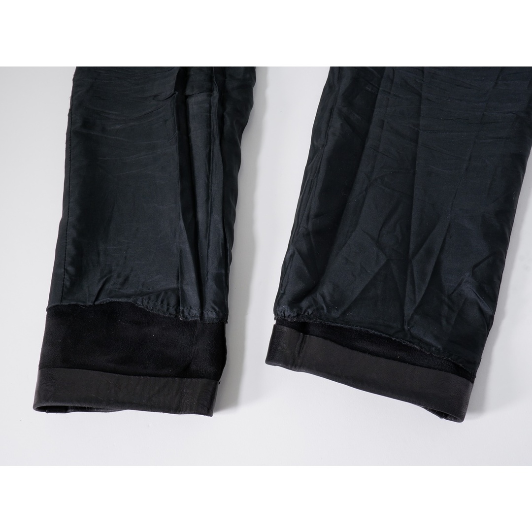 agnes b hommeアニエスベー オム フランス製 羊革ラムレザーパンツ【36