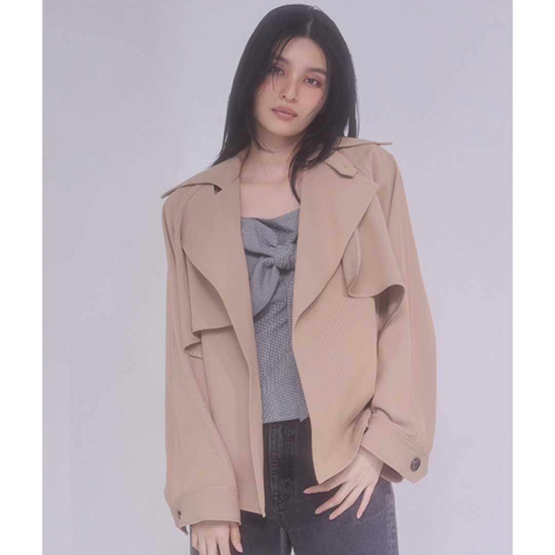 FRAY I.D - FRAY I.D（フレイ アイディー） 3wayミドルトレンチコート