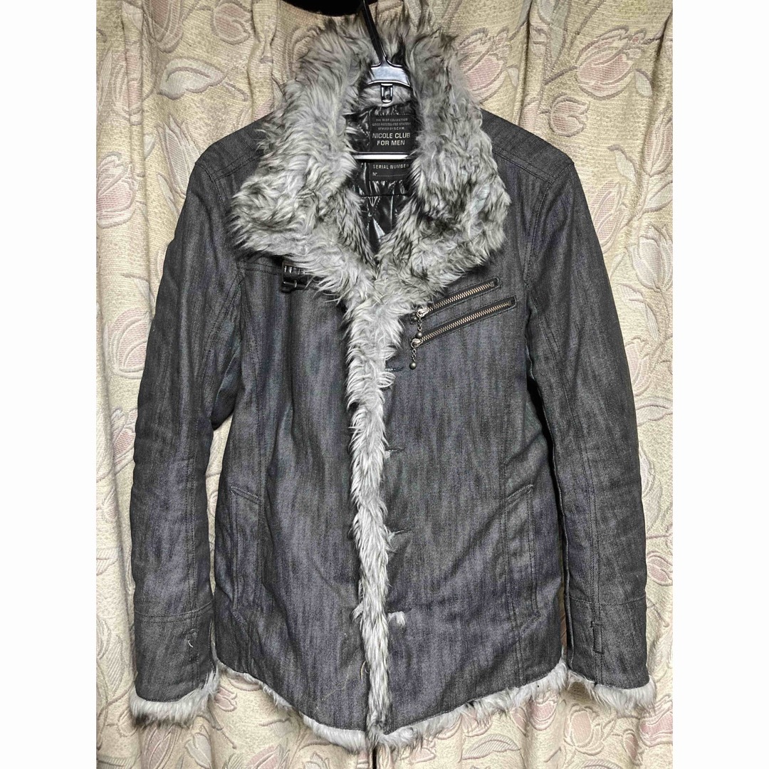 NICOLE CLUB FOR MEN - 中古美品 ニコルクラブフォーメン ファー