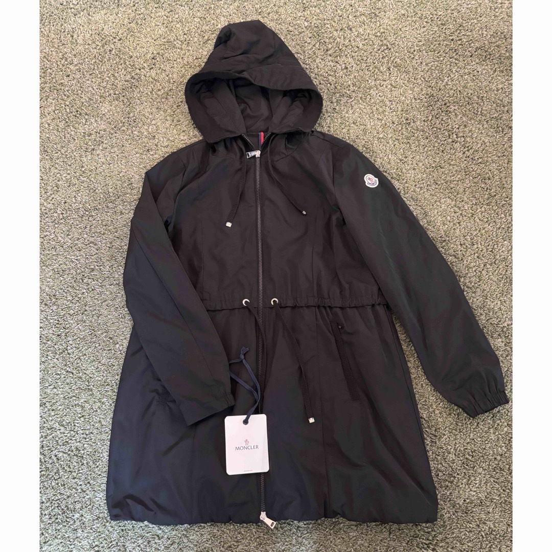 MONCLER - ☆美品☆MONCLER ブラック ナイロンコートTOPAZE サイズ2の