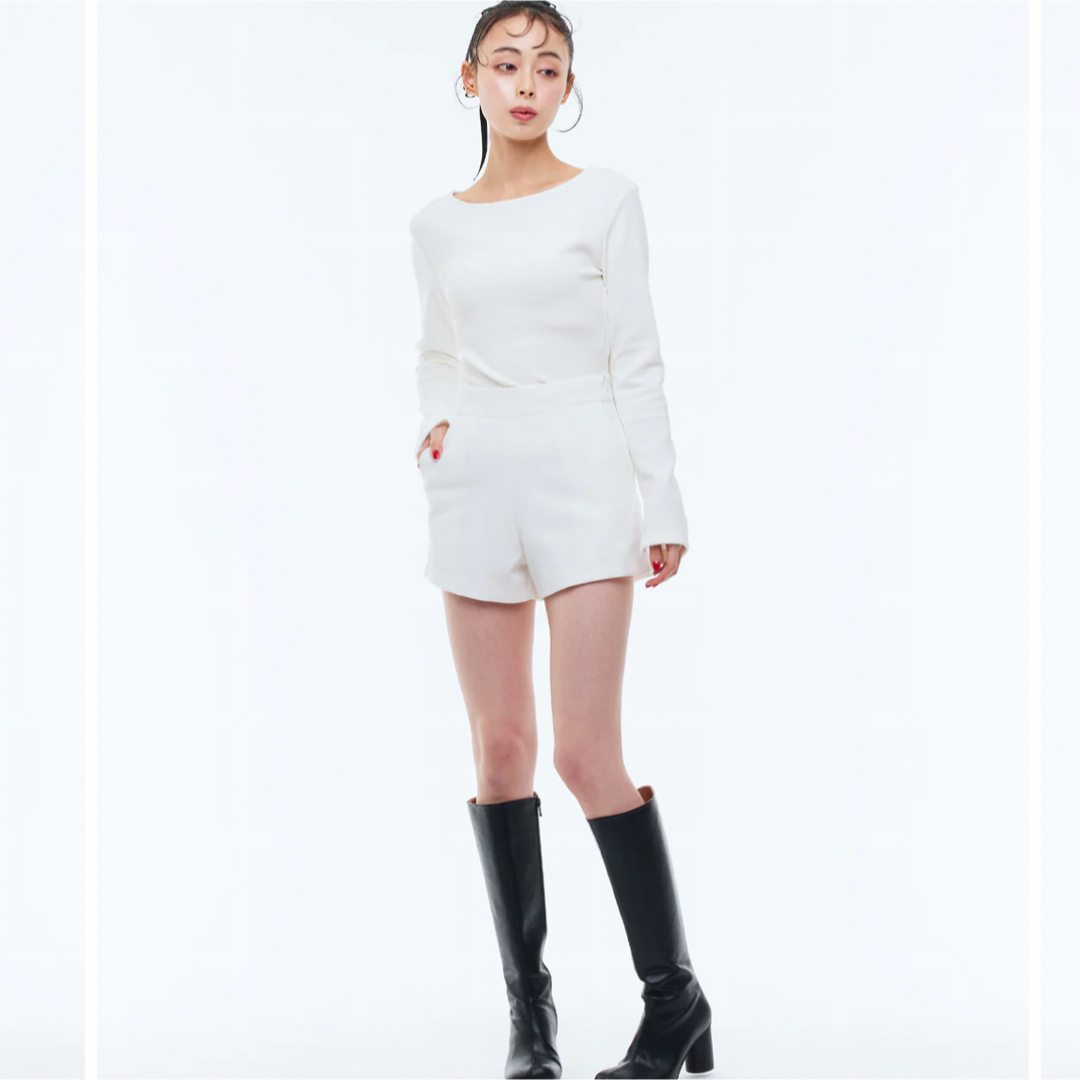 Narcissus シンプルショートパンツ