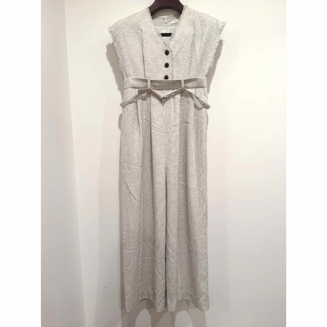 ◎美品◎クラネ ツイードフリンジオールインワン サイズ:0 正規品