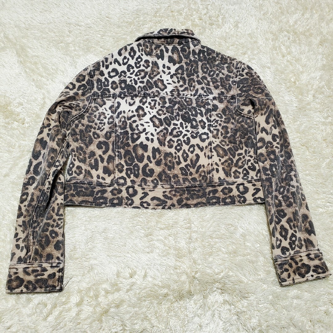 美品✨BEEDEN ヒョウ柄 クロップドデニムジャケット mn様 専用の通販