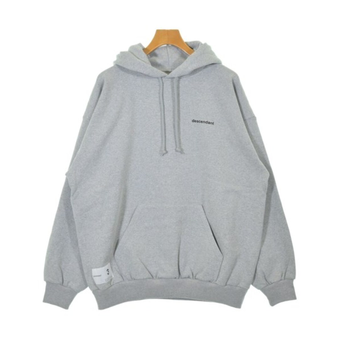 DESCENDANT - DESCENDANT ディセンダント パーカー L グレー 【古着