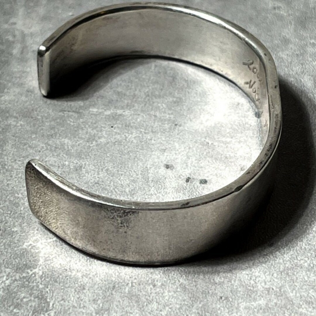 k18 BIG HAND SUN サン 太陽神 シルバーバングル ビッグハンド