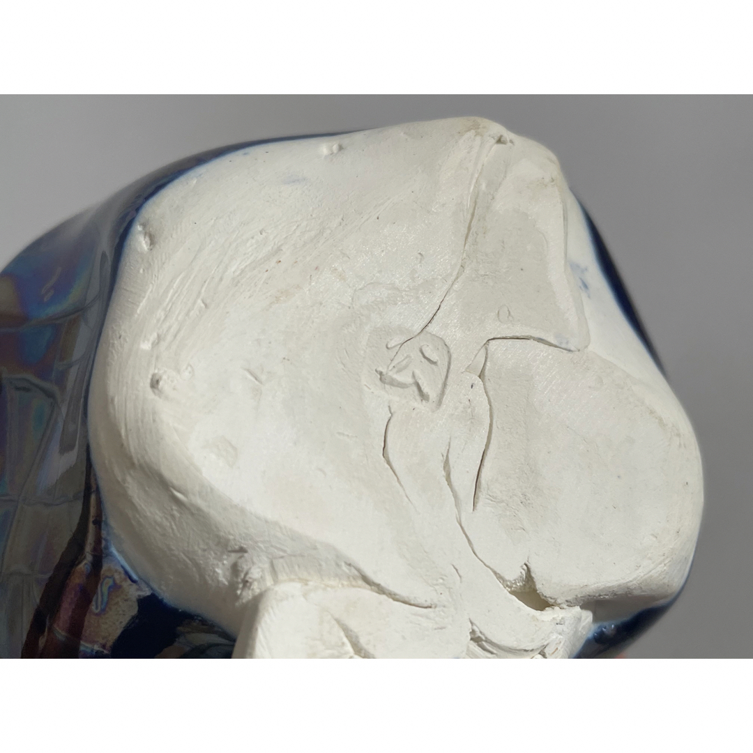 陶芸家 美術家 伊藤公象 酒器 酒杯 器 pearl blue 箱なし 陶芸家