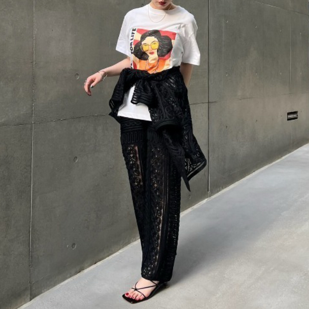 アメリ MEDI LINGERIE LIKE LACE PANTS