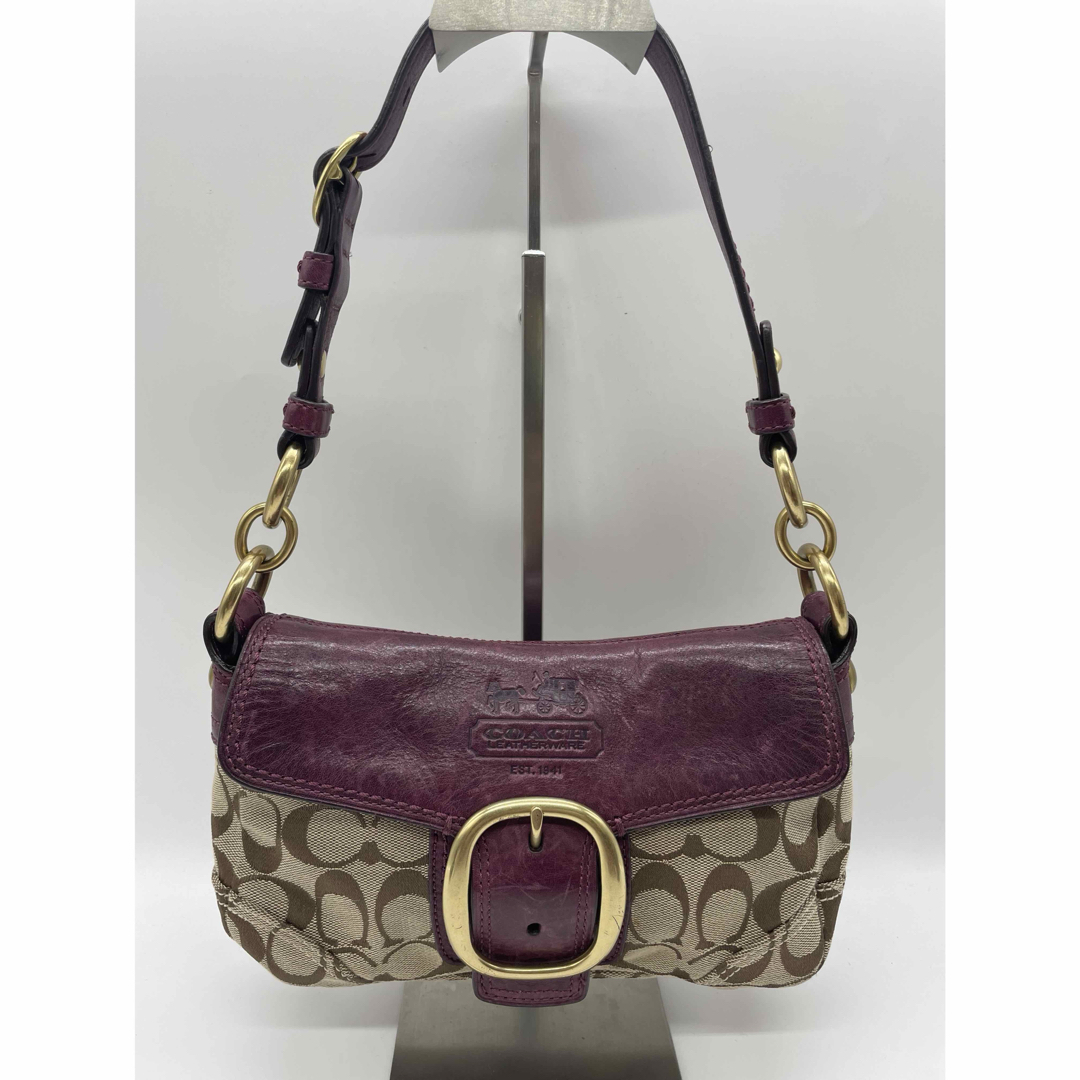 COACH - coach コーチ シグネチャー ワンショルダーバッグの通販 by